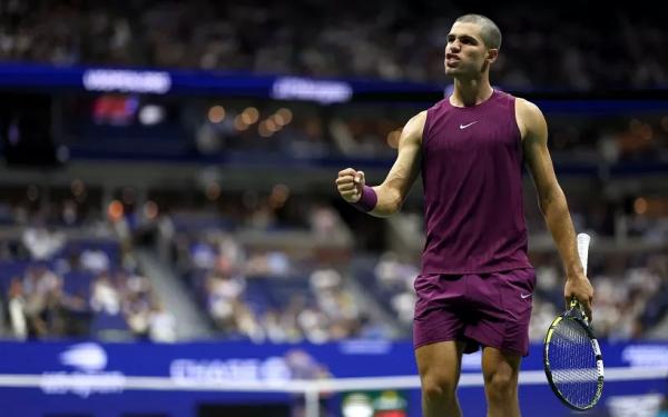 Карлос Алькарас поделился планами на выходные перед полуфиналом US Open